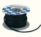 Cable de bujía silicona 5mm Negro 1 metro