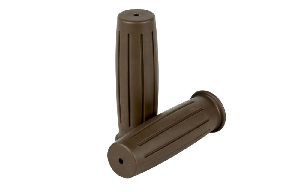 Puños universales Vintage Marron para manillar 25mm (1 pulgada)