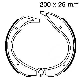 EBC ZAPATAS DE FRENO 861 BMW K75/R45/65/80/100