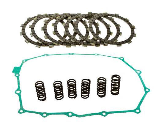 CLUTCH KIT SPRINGS, GASKET AND PLATES HONDA XRV750 RD04/RD07