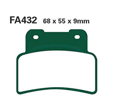 EBC PASTILLAS FRENO SINTERIZADAS FA432HH