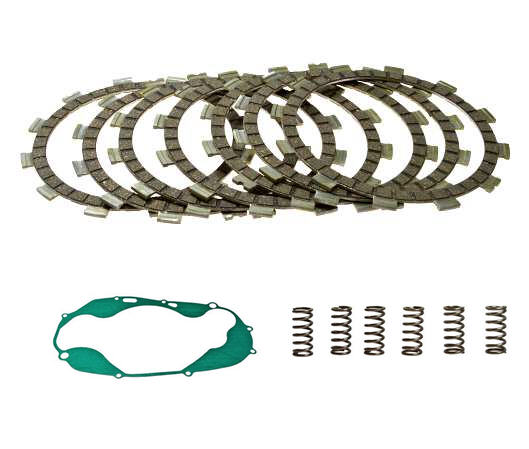 CLUTCH KIT SPRINGS, GASKET AND PLATES YAMAHA RD250(1A2)RD400 1A3