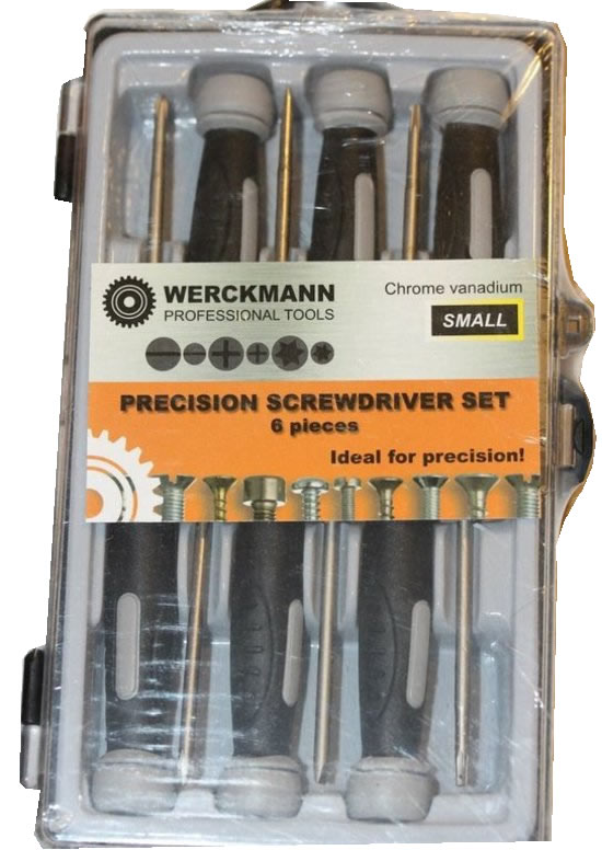 DESTORNILLADORES DE PRECISION 6 PIEZAS